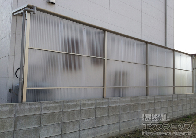 岡山県倉敷市ののストックヤード ストックヤードII オープンタイプ 積雪〜20?対応 施工例