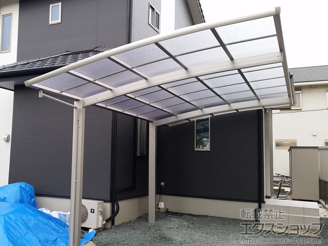 福岡県久留米市ののカーポート レイナポートグラン　積雪〜20cm対応 施工例
