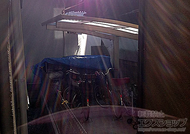 神奈川県川崎市のValue Selectのサイクルポート・自転車置き場 プレシオスポート ミニ 積雪～20cm対応 施工例