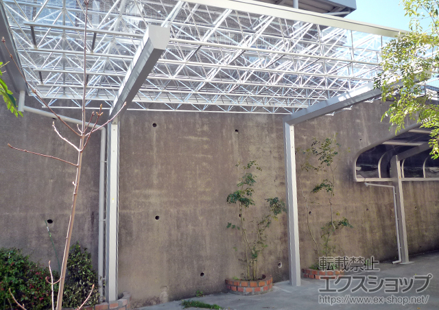 東京都日野市ののカーポート M.シェード 積雪〜20cm対応 施工例