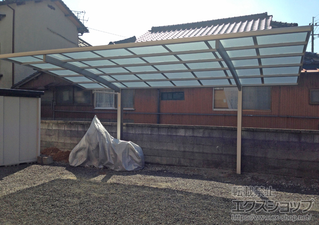 福岡県鞍手郡鞍手町ののカーポート レイナポートグラン　積雪〜20cm対応 施工例