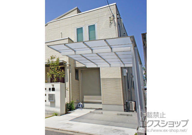 京都府京田辺市ののカーポート アーキフィット 積雪〜20cm対応 施工例