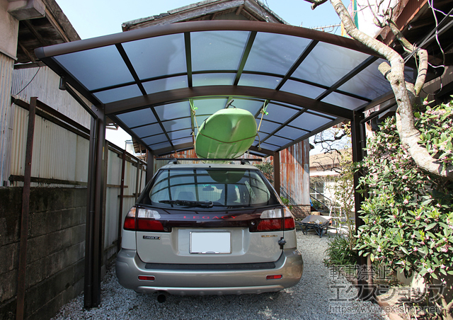 高知県宿毛市ののカーポート レイナワンポートグラン　積雪〜20cm対応 施工例