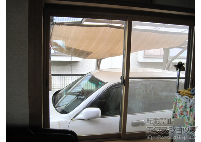 熊本県熊本市のの二重窓（内窓） インプラス ダストバリア仕様 引違い窓 施工例