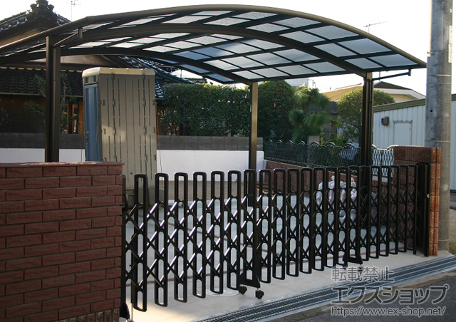 広島県広島市ののカーポート レイナツインポートグラン　積雪〜20cm対応 施工例