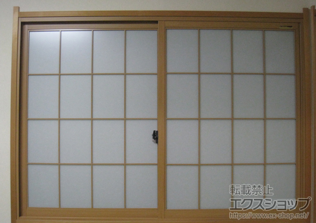 福岡県小郡市のの二重窓（内窓） プラマードU 引違い窓2枚建 施工例