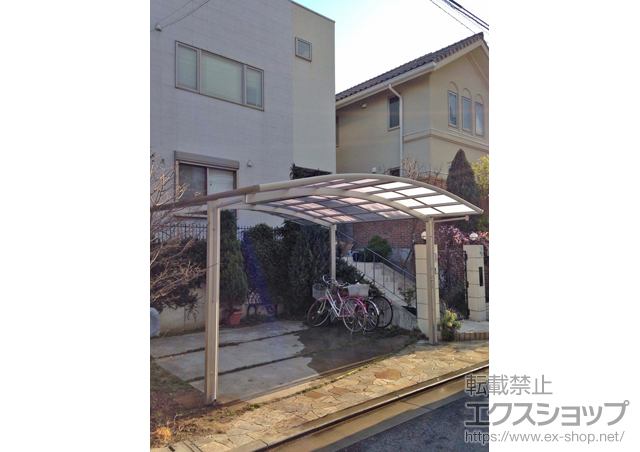 兵庫県西宮市ののカーポート レイナツインポートグラン　積雪〜20cm対応 施工例