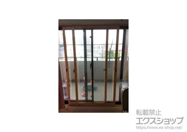 京都府京都市のの内窓（二重窓・二重サッシ） インプラス ダストバリア仕様 引違い窓 施工例