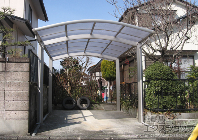 岐阜県可児市ののカーポート レイナワンポートグラン　積雪〜20cm対応 施工例