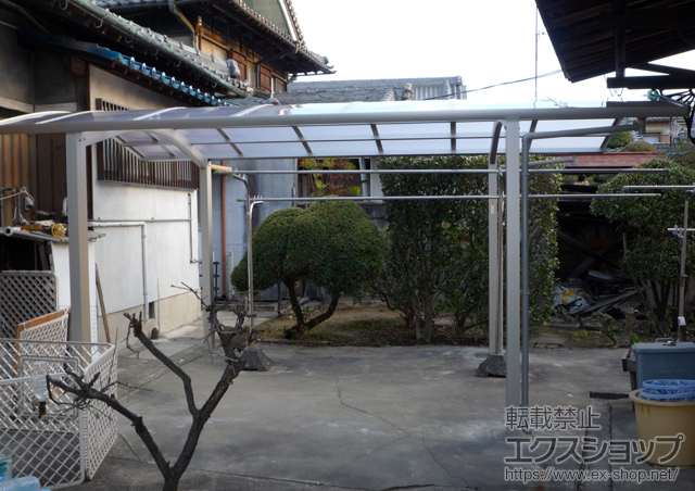 大阪府大東市ののカーポート レイナワンポートグラン　積雪〜20cm対応 施工例