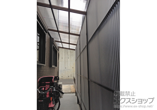 滋賀県大津市ののストックヤード ストックヤードII オープンタイプ 積雪〜20ｃｍ対応 施工例