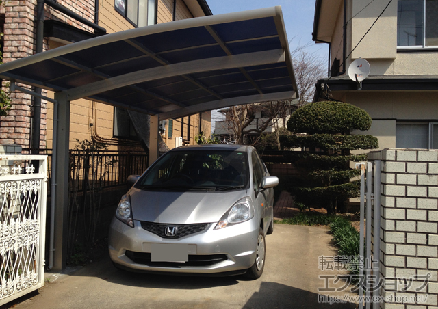 茨城県水戸市ののカーポート レイナポートグラン　積雪〜20cm対応 施工例