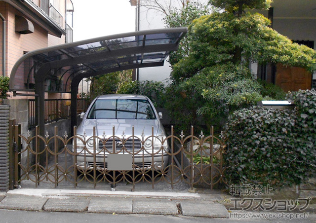 埼玉県入間市のLIXIL リクシル（トステム）のカーポート テールポートシグマIII 積雪〜20cm対応 施工例