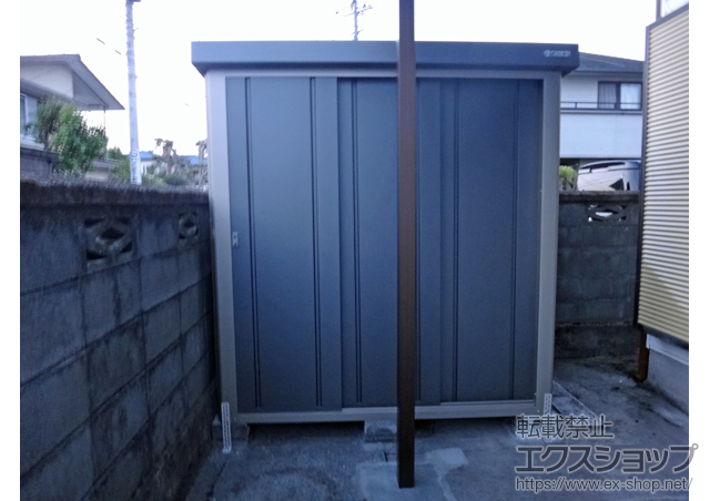 静岡県富士宮市のの物置・屋外倉庫 エスケーセブンアルファ 一般型 (SK7α-07) 施工例