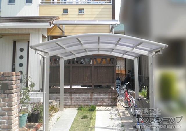 奈良県桜井市ののカーポート レイナワンポートグラン　積雪〜20cm対応 施工例