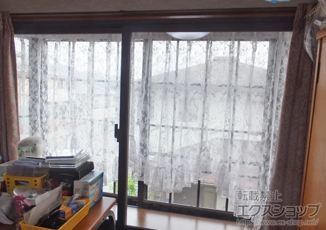 長崎県佐世保市のの内窓（二重窓・二重サッシ） インプラス ダストバリア仕様 引違い窓 施工例