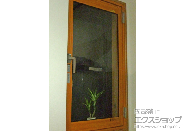 京都府京都市のの二重窓（内窓） インプラス ダストバリア仕様 開き窓 左吊元 施工例