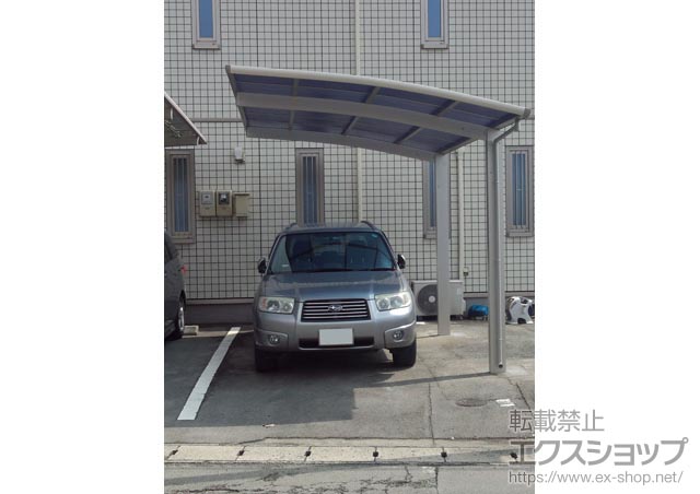 熊本県菊池市ののカーポート レイナポートグラン　積雪〜20cm対応 施工例