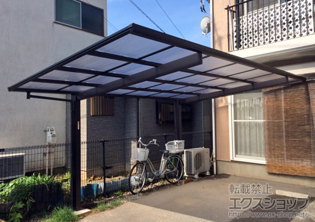 千葉県四街道市ののカーポート エフルージュグラン　積雪〜20cm対応 施工例