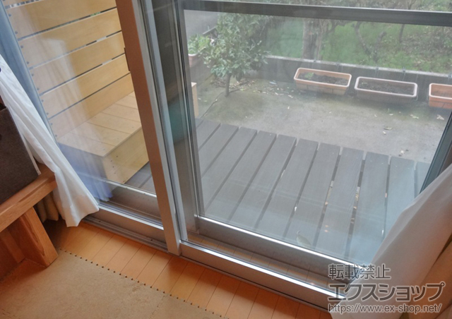 福井県福井市のの二重窓（内窓） 】インプラス(ダストバリア) 引違い窓ユニットバス納まり2枚建 施工例