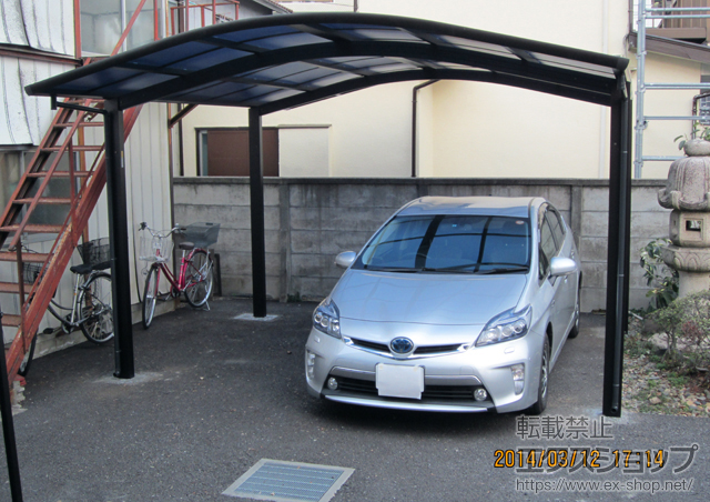 東京都杉並区ののカーポート レイナツインポートグラン　積雪〜20cm対応＋ 施工例