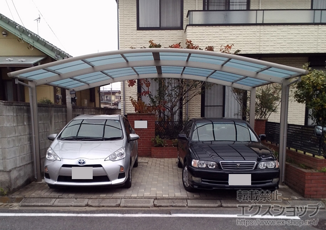 群馬県前橋市ののカーポート レイナツインポートグラン　積雪〜20cm対応 施工例