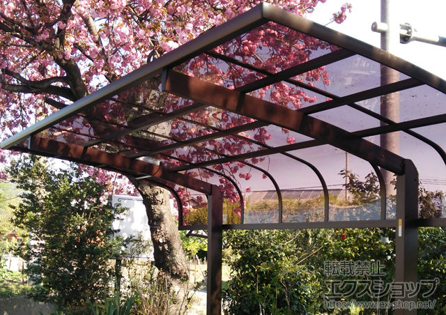 群馬県安中市ののカーポート レイナキャップポートグラン　積雪〜20cm対応 施工例