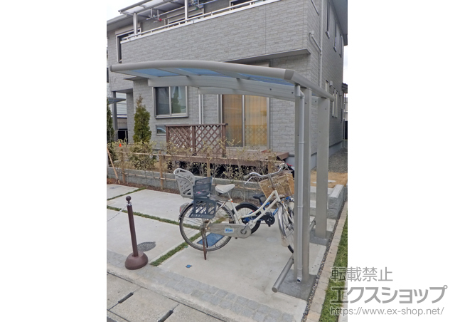 千葉県千葉市ののサイクルポート・駐輪場 レイナポートグランミニ 積雪〜20cm対応 施工例