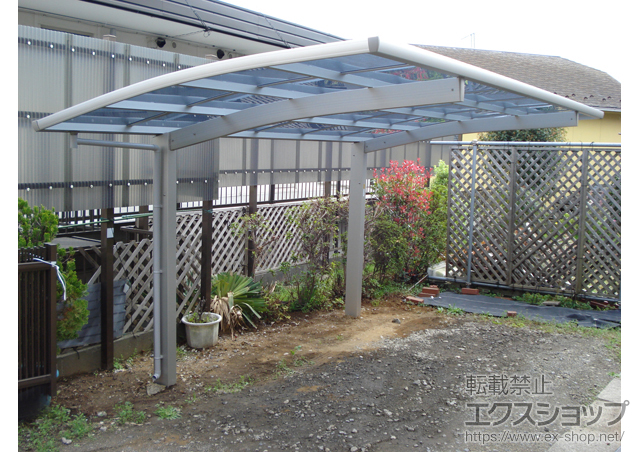 千葉県習志野市ののカーポート プレシオスポート 積雪〜20cm対応 施工例