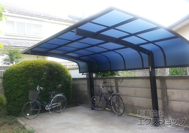 東京都小平市ののカーポート レイナキャップポートグラン　積雪〜20cm対応 施工例