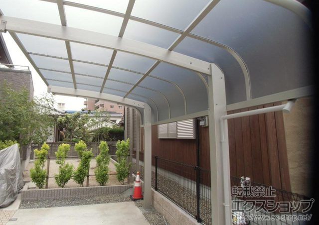 大分県大分市ののカーポート レイナキャップポートグラン　積雪〜20cm対応 施工例