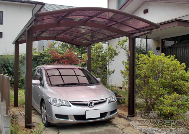 福島県福島市ののカーポート レイナワンポートグラン　積雪〜20cm対応 施工例