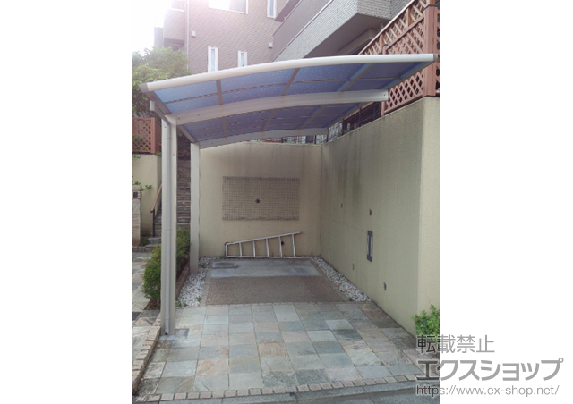 東京都稲城市ののカーポート レイナポートグラン　積雪〜20cm対応 施工例