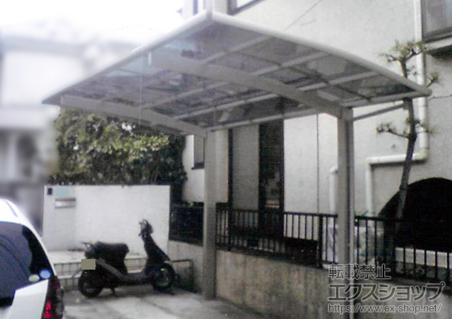 千葉県柏市ののカーポート プレシオスポート 積雪〜20cm対応 施工例