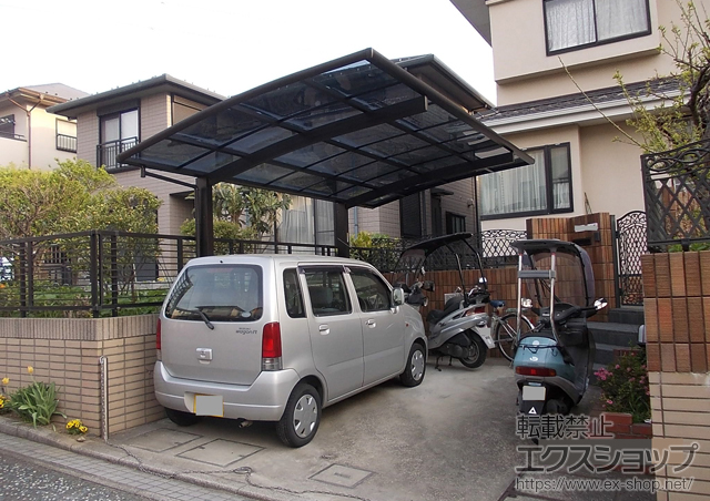 神奈川県横浜市ののカーポート レイナポートグラン　積雪〜20cm対応 施工例