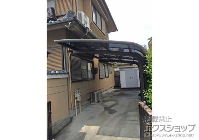 愛知県名古屋市のLIXIL リクシル（トステム）のカーポート テールポートシグマIII 積雪〜20cm対応 施工例