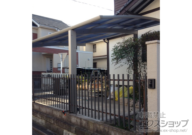 神奈川県横浜市ののカーポート プレシオスポート 積雪〜20cm対応 施工例