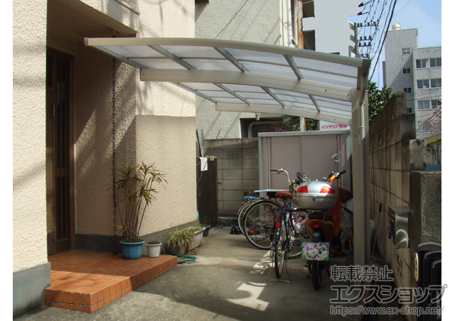 東京都豊島区ののカーポート プレシオスポート 積雪〜20cm対応 施工例