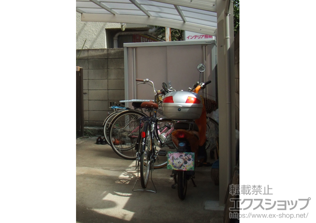 東京都豊島区のの物置・屋外倉庫 シンプリー 一般型(MJN-157DPAR) 施工例