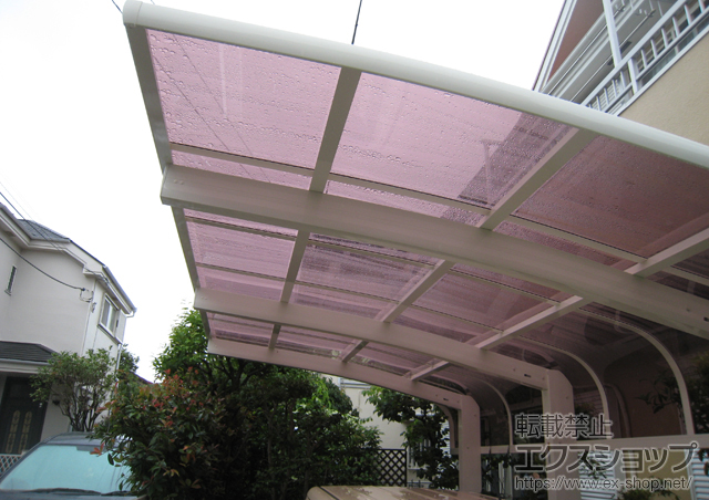 東京都府中市ののカーポート レイナキャップポートグラン50　積雪〜50cm対応 施工例