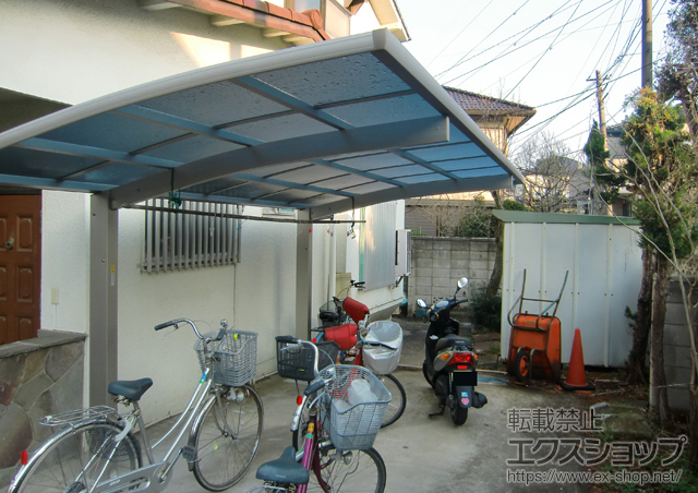 埼玉県さいたま市ののカーポート プレシオスポート 積雪〜20cm対応 施工例