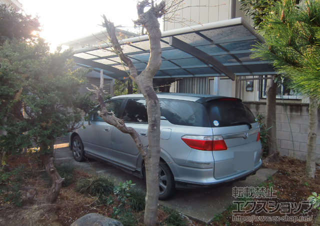埼玉県さいたま市ののカーポート プレシオスポート 積雪〜20cm対応 施工例