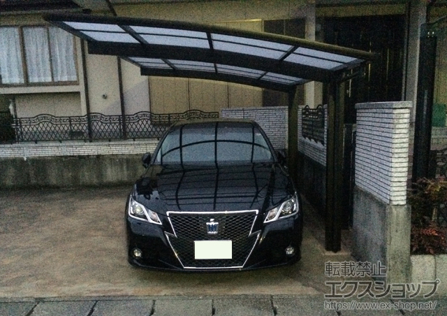 静岡県駿東郡長泉町ののカーポート プレシオスポート 積雪〜20cm対応 施工例