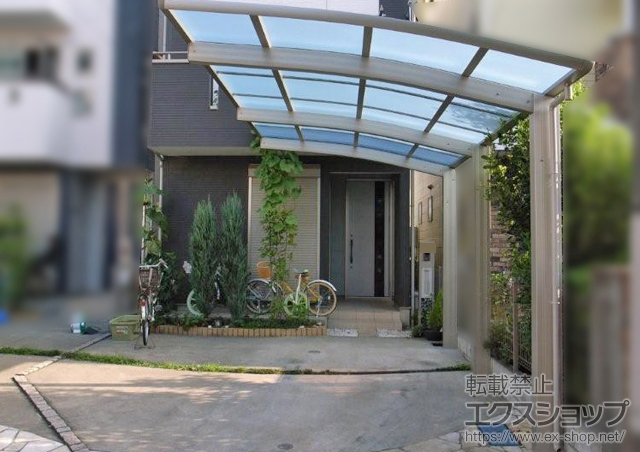 東京都東村山市ののカーポート レイナポートグラン50 積雪〜50cm対応 施工例