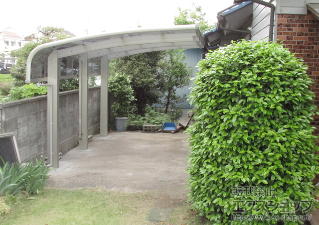 東京都あきる野市ののカーポート レイナキャップポートグラン50　積雪〜50cm対応 施工例