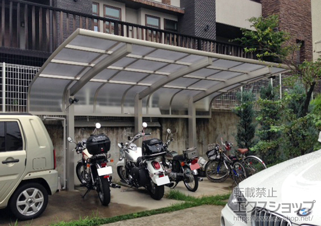 埼玉県所沢市ののカーポート レイナキャップポートグラン50　積雪〜50cm対応 施工例