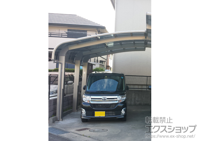 三重県四日市市ののカーポート テールポートシグマIII 1500 積雪〜50cm対応 施工例