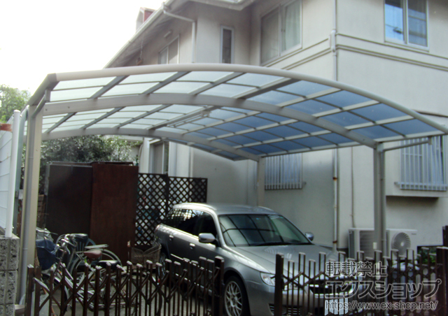 東京都三鷹市ののカーポート レイナツインポートグラン　積雪〜20cm対応 施工例