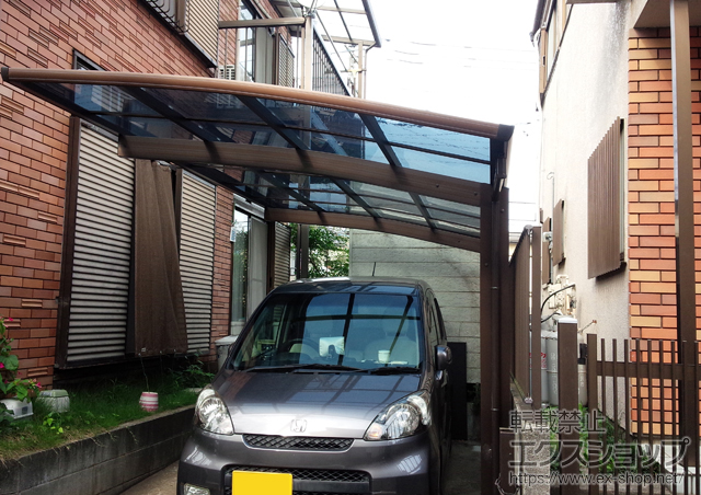 埼玉県所沢市ののカーポート プレシオスポート 積雪〜20cm対応 施工例