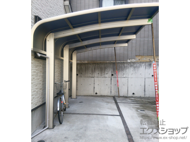 神奈川県相模原市ののカーポート レイナキャップポートグラン50　積雪〜50cm対応 施工例